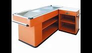 Retail Checkout Cash Counter Sales Grocery Store Equipment Retail Fixtures Design Display Stand