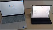 14 inch laptop vs 11 inch tablet display size comparison