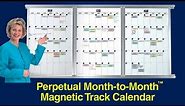 Magnetic Monthly Wall Calendar