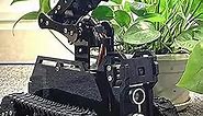 DIY Robot Model Kit for Raspberry Pi 4/3 Model B+/B WiFi Wireless Smart Robot Car Kit with 4-DOF Robotic Arm/OpenCV Target Tracking/Video Transmission Rasptank Robotic Kit with PDF
