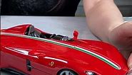Red Ferrari Monza model Bburago high-end model car line #diecast #modelcars