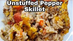 Unstuffed Pepper Skillet