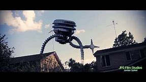 (VFX) Massive Robot Alien Attack!