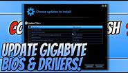How To Get The Latest Drivers & BIOS For Gigabyte Motherboard Easiest Tutorial