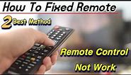 How To Unlock TV Remote Control Keys Lock | TV Remote Codes Unlock | Reset TV Remote Control Keys