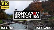 SONY a7RV - 8K High ISO Sample Footage | Jaworskyj