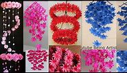 5 Beautiful Paper Flower Wall Hanging- Paper Craft - Paper Flower