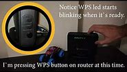 Smart TV Easy Wifi Connection via WPS Button