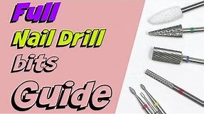 Nail Drill Bits Explained for Beginners