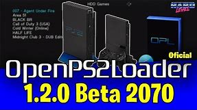 🚨OPL 1.2.0 Nova beta 2070! Confira as melhorias! (ZSO + EXFAT)!