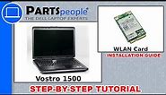 Dell Vostro 1500 WLAN Card Replacement Video Tutorial