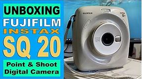 Fujifilm Instax SQ20 Unboxing and Hands on Review Nov 2020