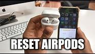 How To Reset your Apple AirPods - Hard Reset