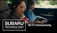 Wi-Fi Hotspot Connectivity (2019 Subaru New Features)