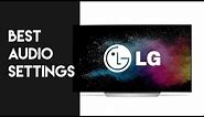 LG TV Audio Settings for Soundbar and Sound System