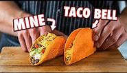 Making Taco Bell Doritos Locos Tacos At Home | But Better