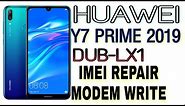 HUAWEI DUB-LX1 Y7 PRIME 2019 imei Repair Modem File