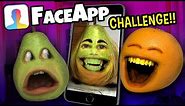 Annoying Orange - The FaceApp Challenge!