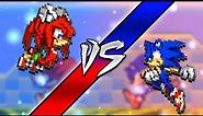 Sonic Vs Knuckles | Sprite Animation