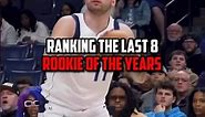 Ranking The Last 8 Rookie Of The Years