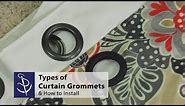 Types of Curtain Grommets & How to Install