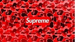Free Supreme/Bape Wallpaper (You Can Change The Text)