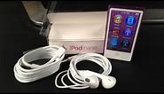 New Apple iPod nano 7th Generation Unboxing (7G 2012 Model) and Overview