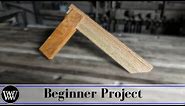 How To Make A Try Square | Beginner Woodworking Project