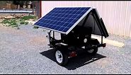 Portable Trailer Mounted Solar System