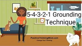 5-4-3-2-1 Grounding Technique - Grounding Exercises For Anxiety