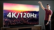 120Hz PC GAMING on an LG OLED C1 4K TV?!