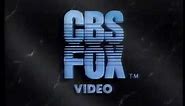 CBS Fox Video (1998) Company Logo (VHS Capture)