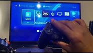 how to sign into playstation network PS4