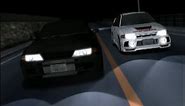 Night Kids (Takeshi Nakazato) vs Emperor (Seiji Iwaki) Full Race [Initial D Second Stage]