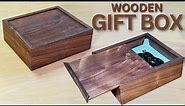How to Make a Wooden Gift Box