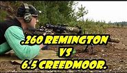 .260 Remington VS 6.5 Creedmoor. Krieger barrels, Lapua Scenar's, ZCO scopes, KRG chassis