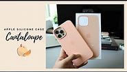 Trying New iPhone 12 Pro Max CANTALOUPE Silicone Case | Spring May 2021 🍈