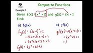 Composite Functions - Corbettmaths