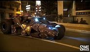 Batmobile Tumbler Driving in Monaco - Team Galag Gumball 3000 2013