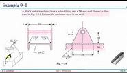 MD Lecture 17 Welded Joint 4 Torsional and bending stresses in welds