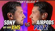 Sony WF-1000XM5 vs AirPods Pro 2 - Best Earbuds in 2023?