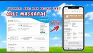 TUTORIAL BELI TIKET DI TRAVELOKA DAN CETAK TIKET PESAWAT ASLI SUPER AIR JET ADA LOGO RESMINYA