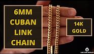 14k Gold 6mm Cuban Link Chain Review