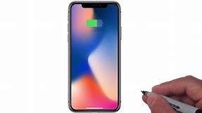 How to Draw the iPhone X