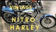 RARE VINTAGE NITRO HARLEY! 1972 Sportster Nostalgia Drag Bike
