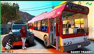 Metro Transit Bus Simulator Gameplay - Exploring Sandy Shores Transit | GTA 5 Mods