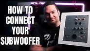 How to Connect a Subwoofer to Your Stereo System