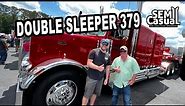 Double sleeper 379!! Super Cool Truck