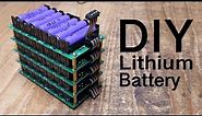 Do it yourself Lithium battery pack 5x kit
