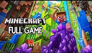 Minecraft - FULL GAME (4K 60FPS) Walkthrough Gameplay No Commentary